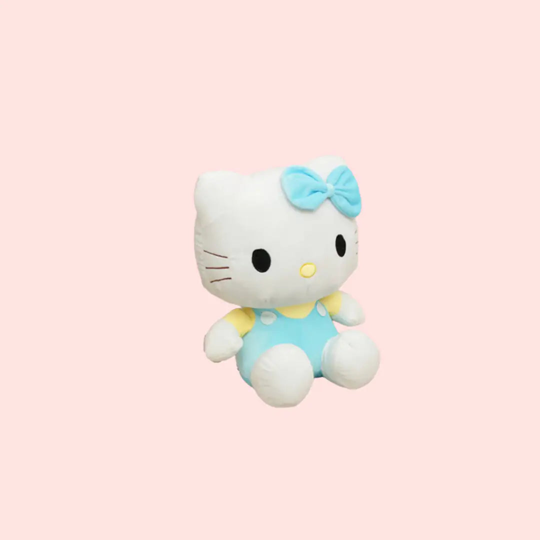 Kitty Character Overalls Plushies